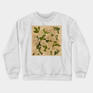 Sixteen Gardenias (Cretonne Edition) Crewneck Sweatshirt